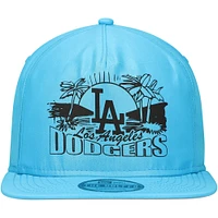 Men's New Era Blue Los Angeles Dodgers Neon Golfer Snapback Hat