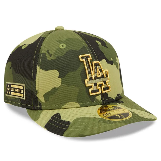 Los Angeles Dodgers Olive Green 2023 Armed Forces Day New Era 59FIFTY  Fitted Hat