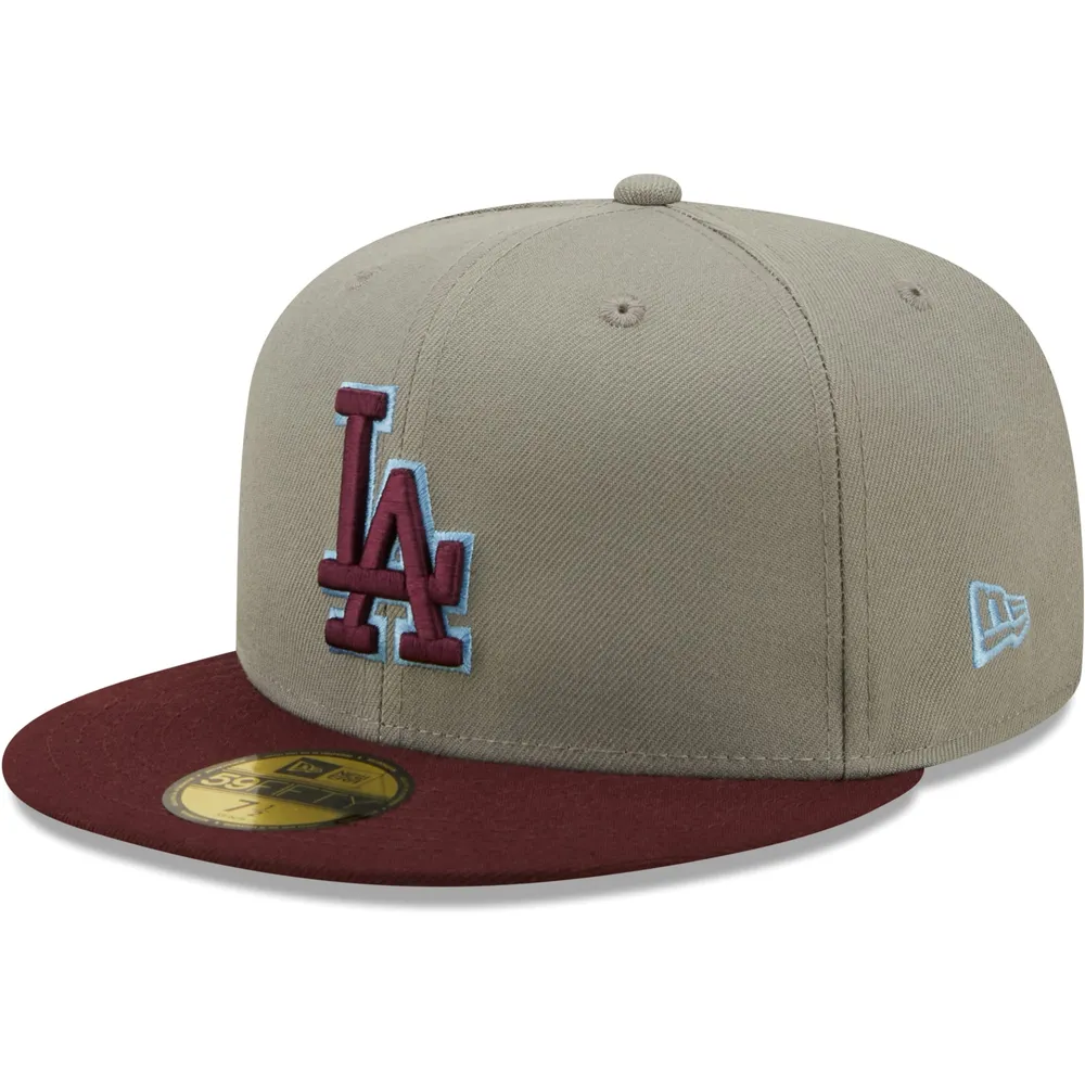 LA Dodgers 2020 World Series Side Patch New Era 59FIFTY Fitted Hat Men Sz 8  NEW