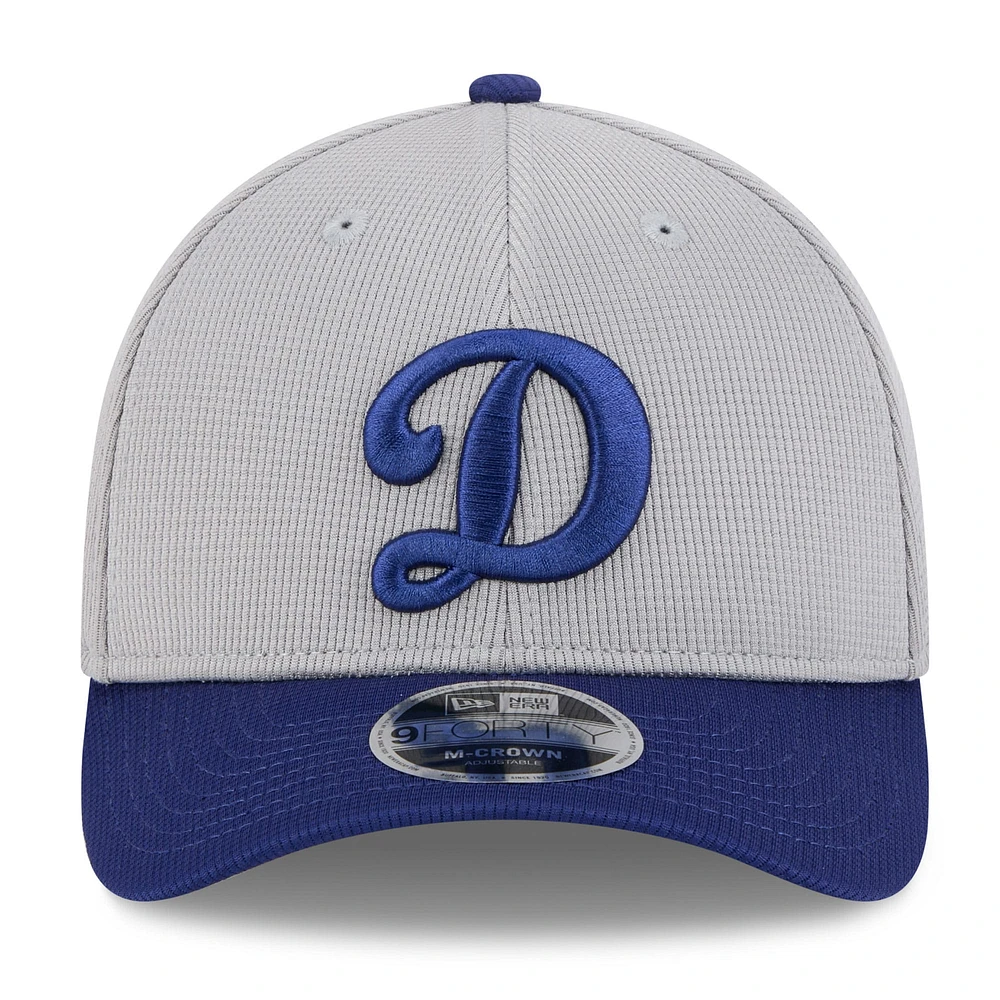 Men's New Era /Royal Los Angeles Dodgers 2025 Batting Practice 9FORTY M-Crown Adjustable Hat