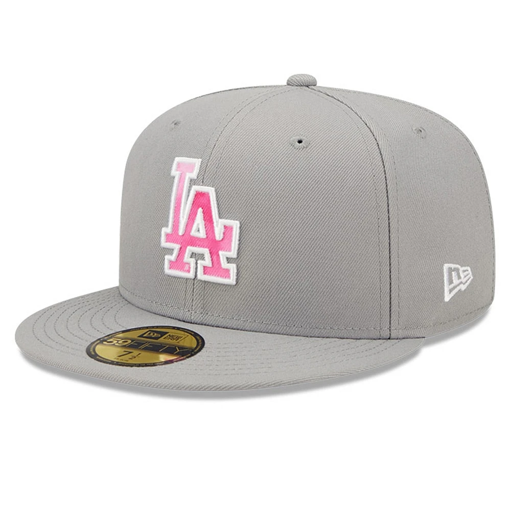 NWE DODGRS GREY MLB 2022 FÊTE DES MÈRES SUR LE TERRAIN 59FIFTY HATMENHIC