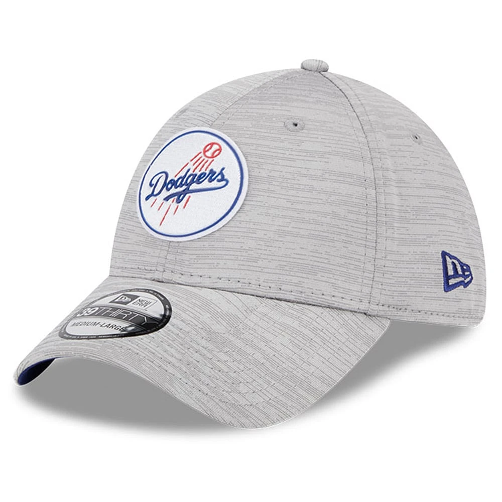 Casquette 39THIRTY Clubhouse 2023 des Dodgers de Los Angeles New Era grise pour homme