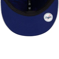 Men's New Era Gray Los Angeles Dodgers 2025 MLB Clubhouse 59FIFTY Fitted Hat