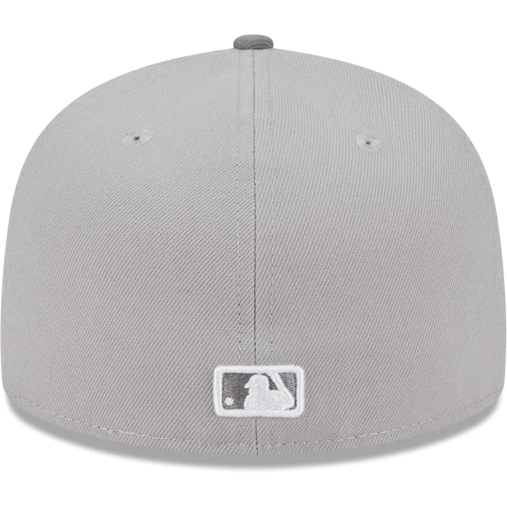  New Era Men's Fitted hat Los Angeles Dodgers Gray