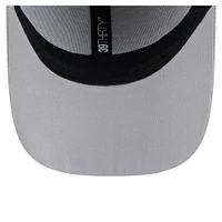 Casquette Linear 39THIRTY Flex-Fit grise pour homme des Los Angeles Dodgers de New Era