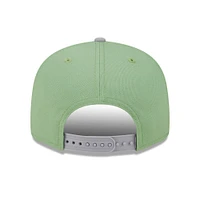 Casquette Snapback bicolore 9FIFTY Los Angeles Dodgers vert/gris New Era pour homme