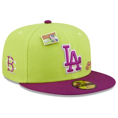 Men's Los Angeles Lakers New Era Purple Paisley 59FIFTY Fitted Hat