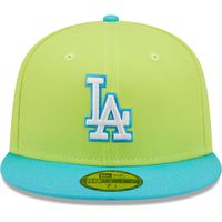 Men's New Era Green Los Angeles Dodgers 1980 MLB All-Star Game Cyber Vice - 59FIFTY Fitted Hat