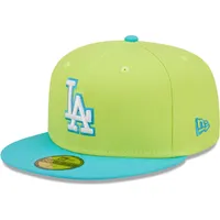 Casquette ajustée 59FIFTY pour homme New Era Dodgers de Los Angeles 1980 MLB All-Star Game Cyber ​​Vice vert