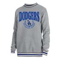 New Era Men's Heather Gray Los Angeles Dodgers Throwback Classic