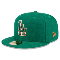 Men's New Era Kelly Green Los Angeles Dodgers St. Patrick's Day 59FIFTY Fitted Hat