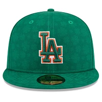 Men's New Era Kelly Green Los Angeles Dodgers St. Patrick's Day 59FIFTY Fitted Hat