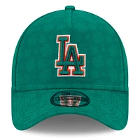 Men's New Era Kelly Green Los Angeles Dodgers St. Patrick's Day A-Frame 9FORTY Adjustable Hat