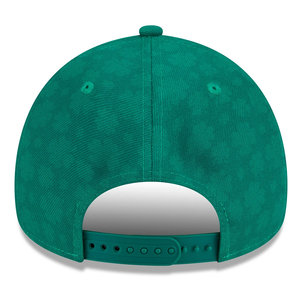 Men's New Era Kelly Green Los Angeles Dodgers St. Patrick's Day A-Frame 9FORTY Adjustable Hat