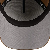 Men's New Era Khaki Los Angeles Dodgers A-Frame 9FORTY Adjustable Hat
