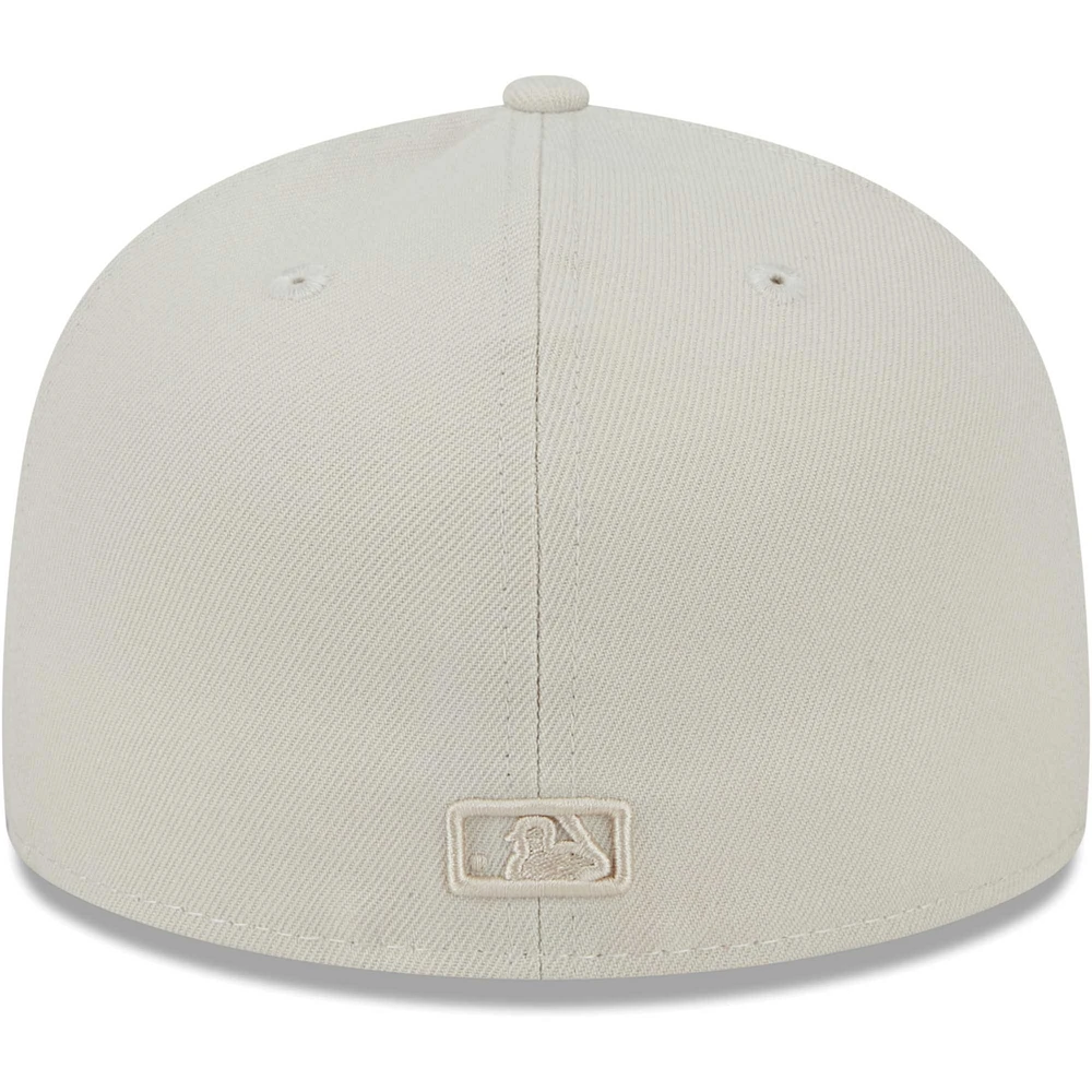 Casquette ajustée 59FIFTY kaki Los Angeles Dodgers New Era pour homme