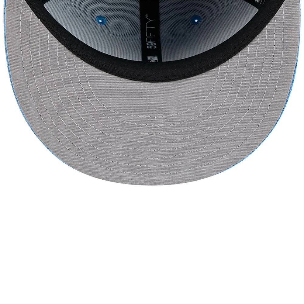 Men's New Era Light Blue Los Angeles Dodgers City Connect Batting Practice 59FIFTY Fitted Hat