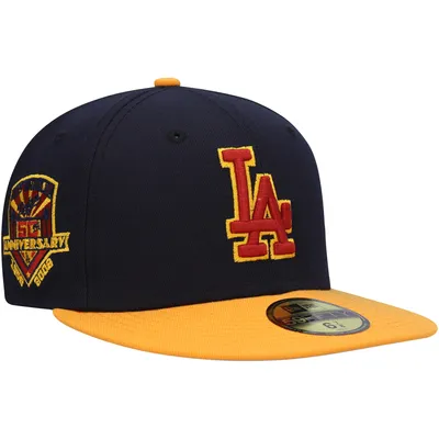 Los Angeles Dodgers New Era Purple Undervisor 59FIFTY Fitted Hat - Red