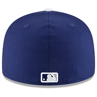 Casquette ajustée 59FIFTY en laine des Los Angeles Dodgers 1988 World Series New Era pour homme, bleu marine