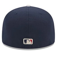 Men's New Era Navy Los Angeles Dodgers 2024 City Connect 59FIFTY Fitted Hat