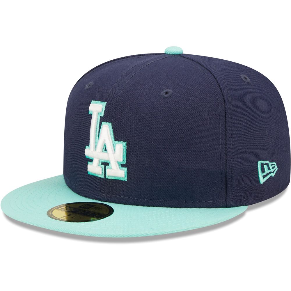 Men's New Era Navy Los Angeles Dodgers 60th Anniversary Team - 59FIFTY Fitted Hat