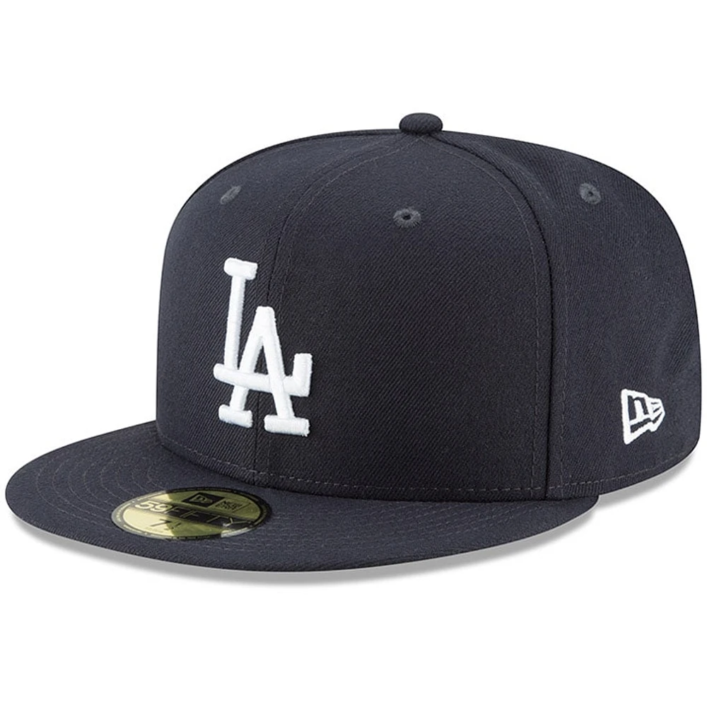 Men's New Era Navy Los Angeles Dodgers Fashion Color Basic 59FIFTY Fitted Hat