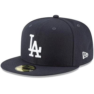 Men's New Era Navy Los Angeles Dodgers Fashion Color Basic 59FIFTY Fitted Hat