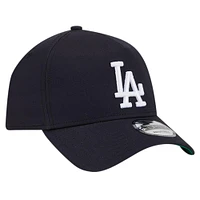 Casquette ajustable 9FORTY couleur équipe A-Frame New Era pour hommes, bleu marine, Los Angeles Dodgers