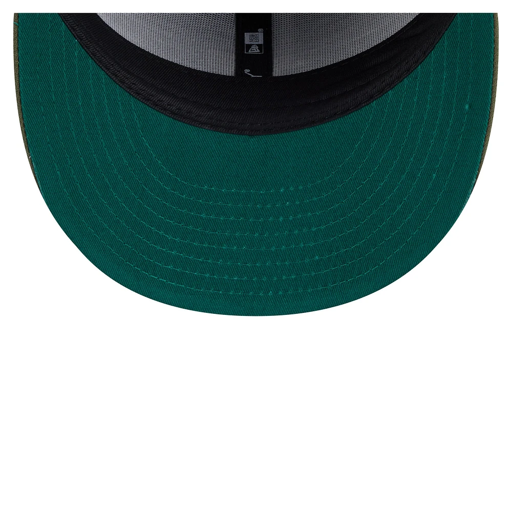 Casquette ajustée 59FIFTY olive Los Angeles Dodgers de New Era pour homme