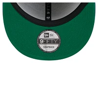 Casquette snapback rétro en velours côtelé New Era bleu royal/gris des Dodgers de Los Angeles pour homme