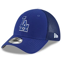 Casquette Flex 39THIRTY pour entraînement au bâton Royal Los Angeles Dodgers 2022 New Era homme