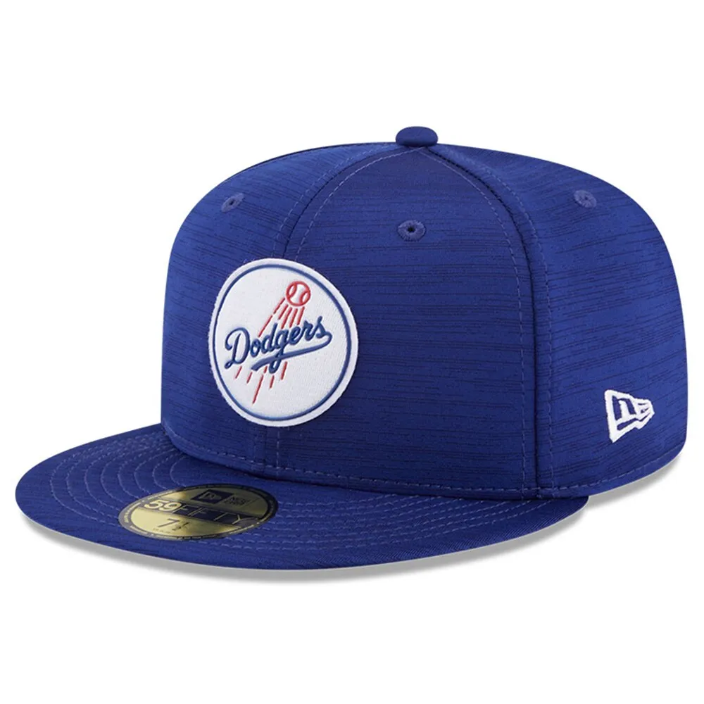 Men's New Era Royal Los Angeles Dodgers White Logo 59FIFTY Fitted