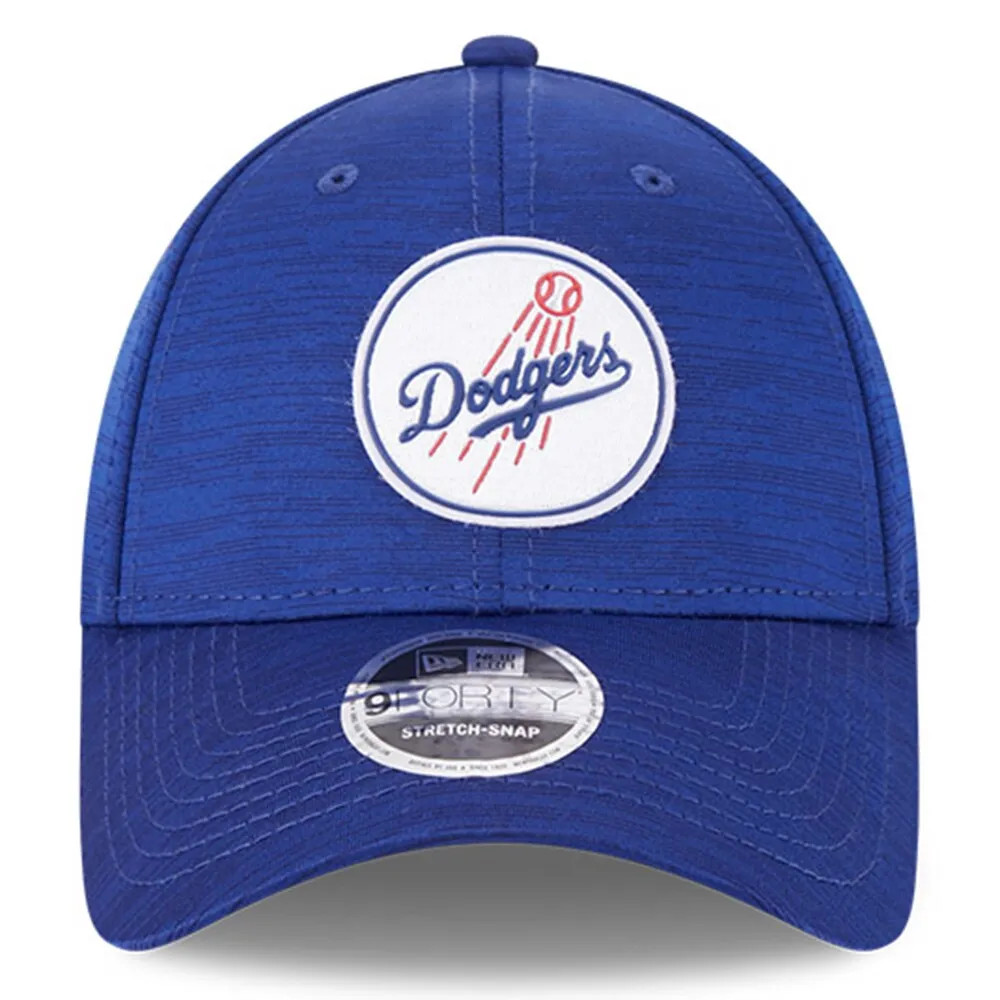 Casquette Snapback 9FORTY Royal Los Angeles Dodgers 2023 Clubhouse New Era pour homme