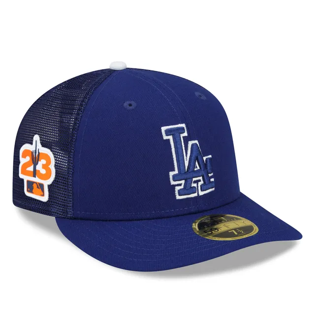 New Era MLB La Dodgers MLB Spring Training Blue 59Fifty Fitted Cap Siz