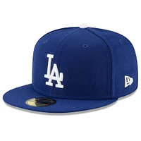 Men's New Era Royal Los Angeles Dodgers 2024 MLB Postseason Side Patch 59FIFTY Fitted Hat