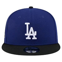 Casquette Snapback 9FIFTY Los Angeles Dodgers Royal New Era pour homme Champions de la Série mondiale 2024