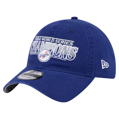 Men's New Era  Royal Los Angeles Dodgers 2024 World Series Champions 9TWENTY Adjustable Hat