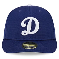 Men's New Era  Royal Los Angeles Dodgers 2025 Batting Practice Low Profile 59FIFTY Fitted Hat