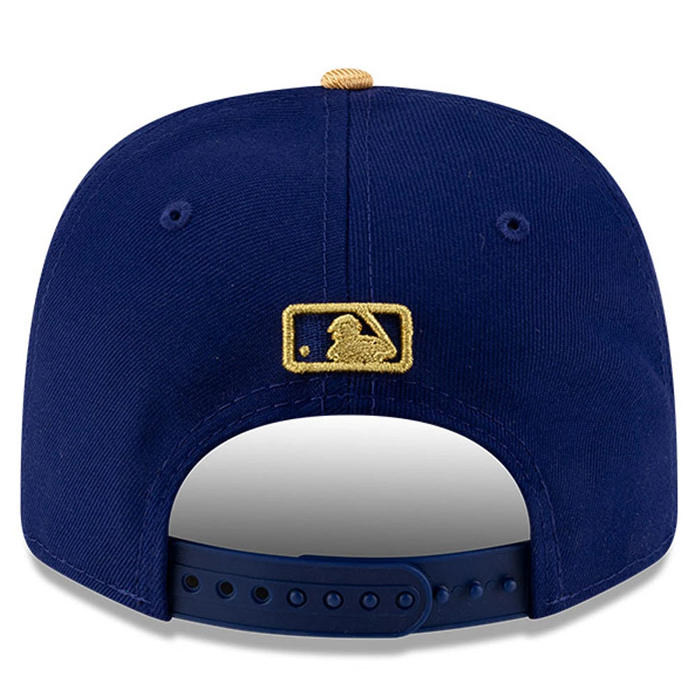 Men's New Era Royal Los Angeles Dodgers 2025 Gold Collection 9SEVENTY Adjustable Hat