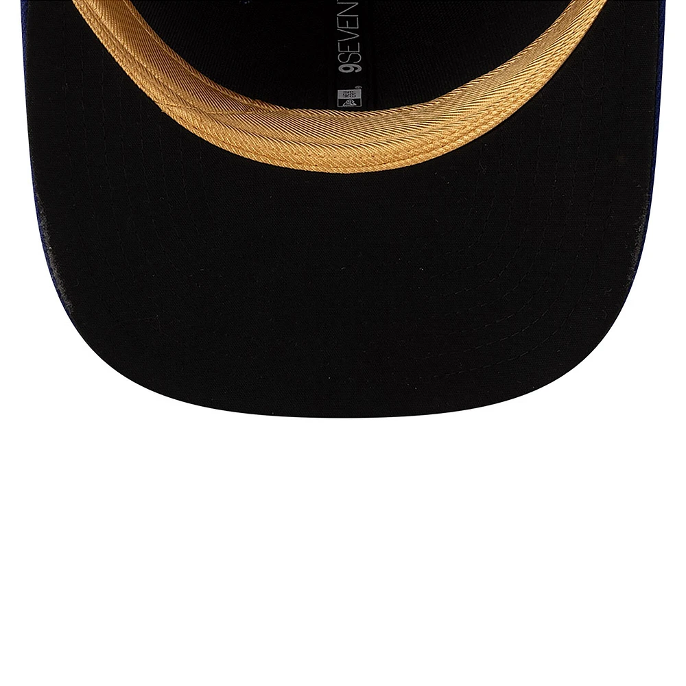 Men's New Era Royal Los Angeles Dodgers 2025 Gold Collection 9SEVENTY Adjustable Hat