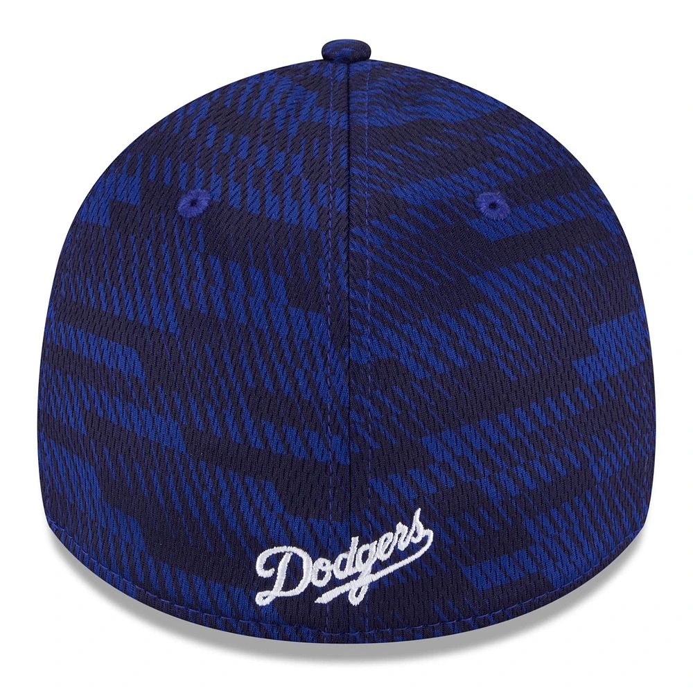 Men's New Era Royal Los Angeles Dodgers 2025 MLB Clubhouse 39THIRTY Flex Hat