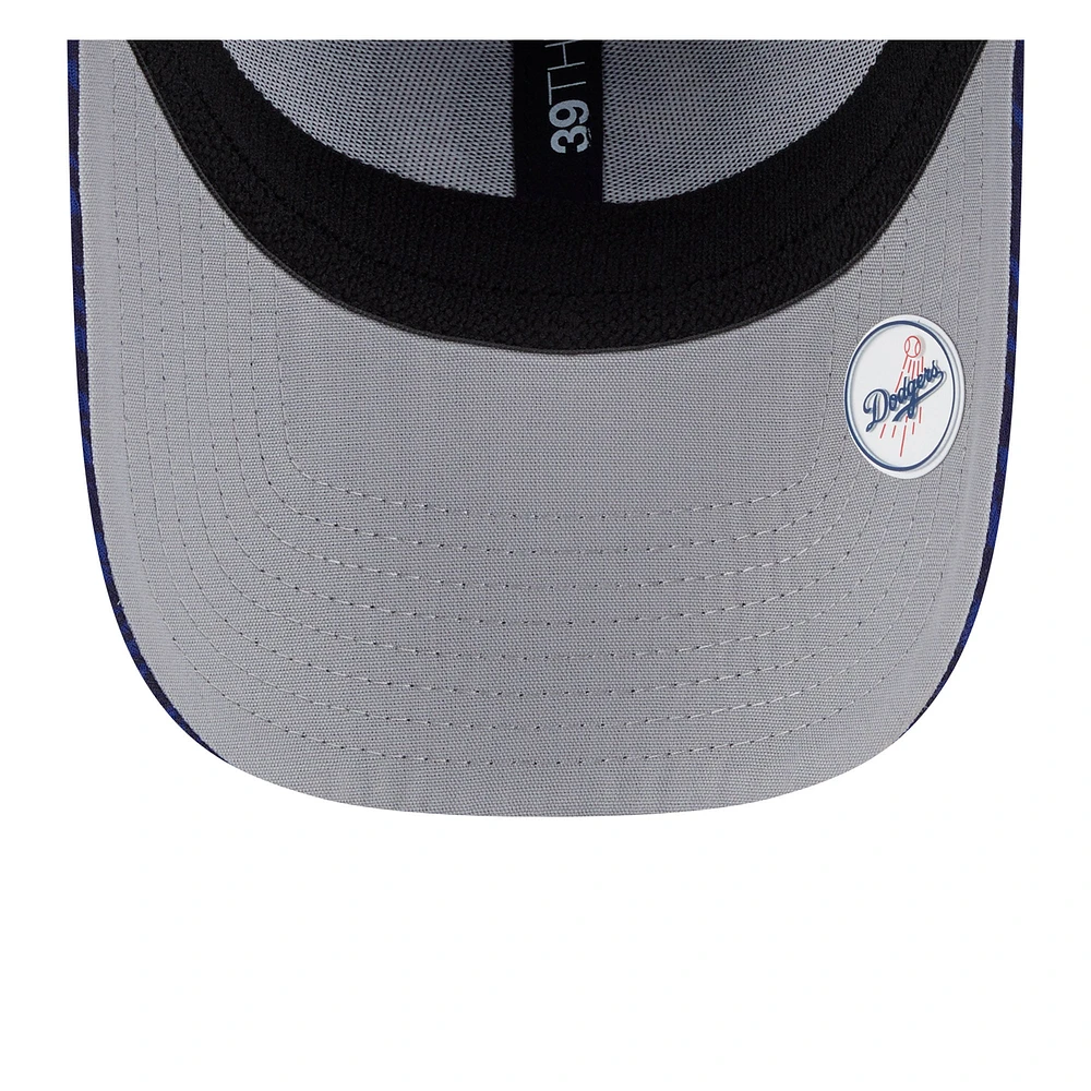 Men's New Era Royal Los Angeles Dodgers 2025 MLB Clubhouse 39THIRTY Flex Hat