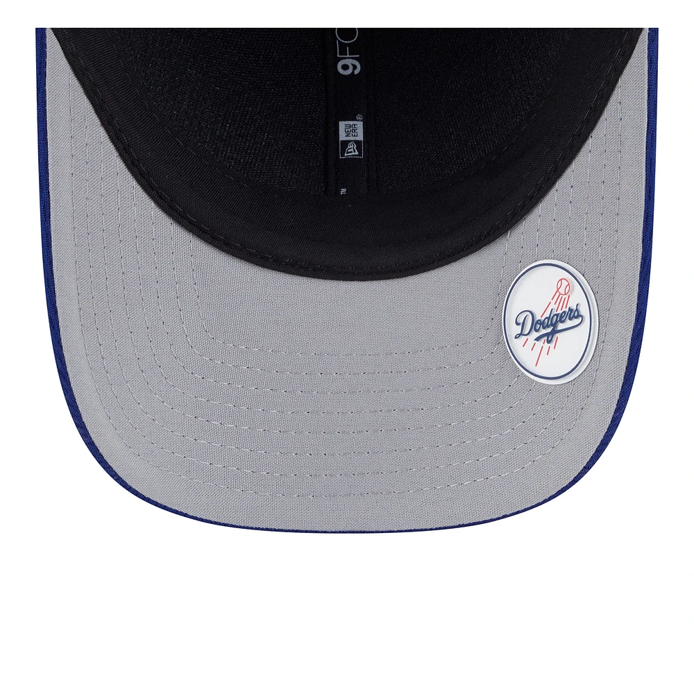 Men's New Era Royal Los Angeles Dodgers 2025 MLB Clubhouse 9FORTY Adjustable Hat