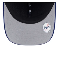 Men's New Era Royal Los Angeles Dodgers 2025 MLB Clubhouse 9FORTY Adjustable Hat