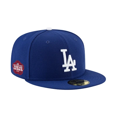 Men's New Era  Royal Los Angeles Dodgers 2025 MLB World Tour: Tokyo Series Side Patch 59FIFTY Fitted Hat