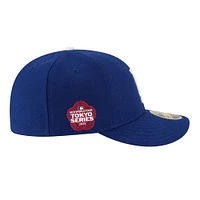 Men's New Era  Royal Los Angeles Dodgers 2025 MLB World Tour: Tokyo Series Side Patch Low Profile 59FIFTY Fitted Hat