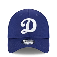 Casquette d'entraînement de printemps 2025 39THIRTY Flex bleu foncé pour homme des Los Angeles Dodgers New Era