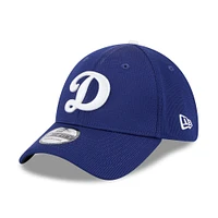 Casquette d'entraînement de printemps 2025 39THIRTY Flex bleu foncé pour homme des Los Angeles Dodgers New Era