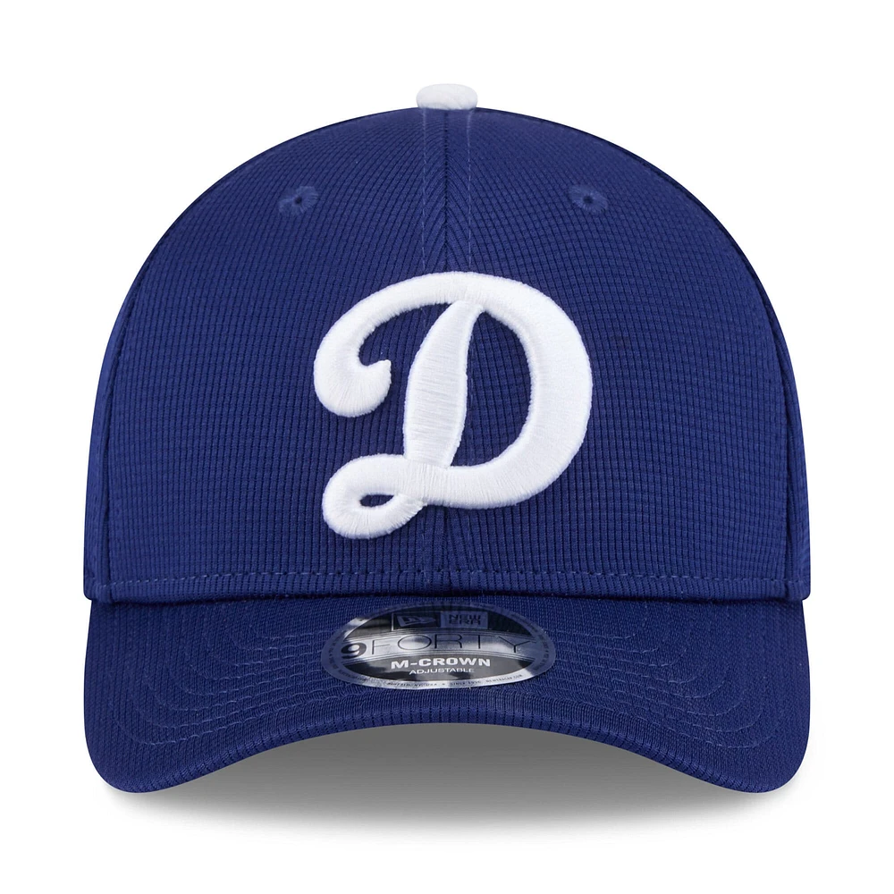 Men's New Era  Royal Los Angeles Dodgers 2025 Spring Training 9FORTY Adjustable Hat