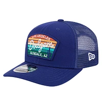 Men's New Era  Royal Los Angeles Dodgers 2025 Spring Training 9SEVENTY Stretch-Snap Trucker Hat
